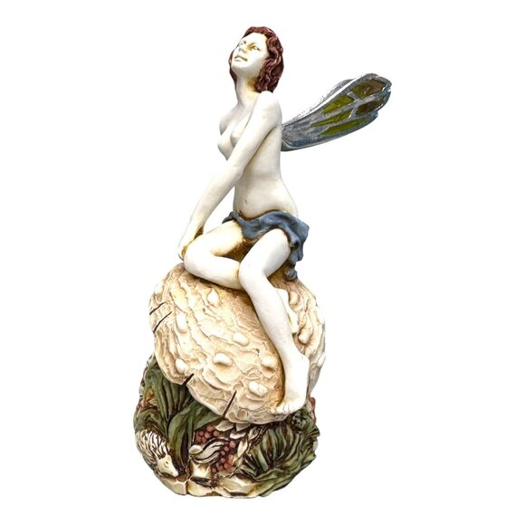 Isle Of Gramarye Jacinthine Faerie Figurine Trinket Jewelry Box Harmony Kingdom - Picture 8 of 13